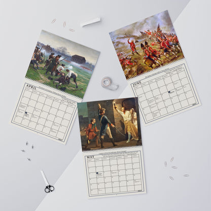 Revolutionary War 2027 Wall Calendar — Almanac Edition