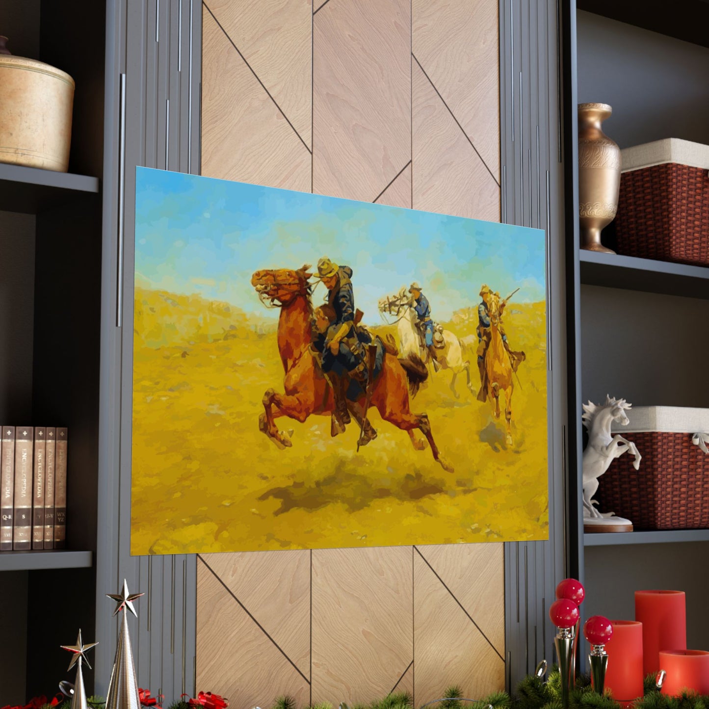 "My Bunkie" Matte Painting Poster