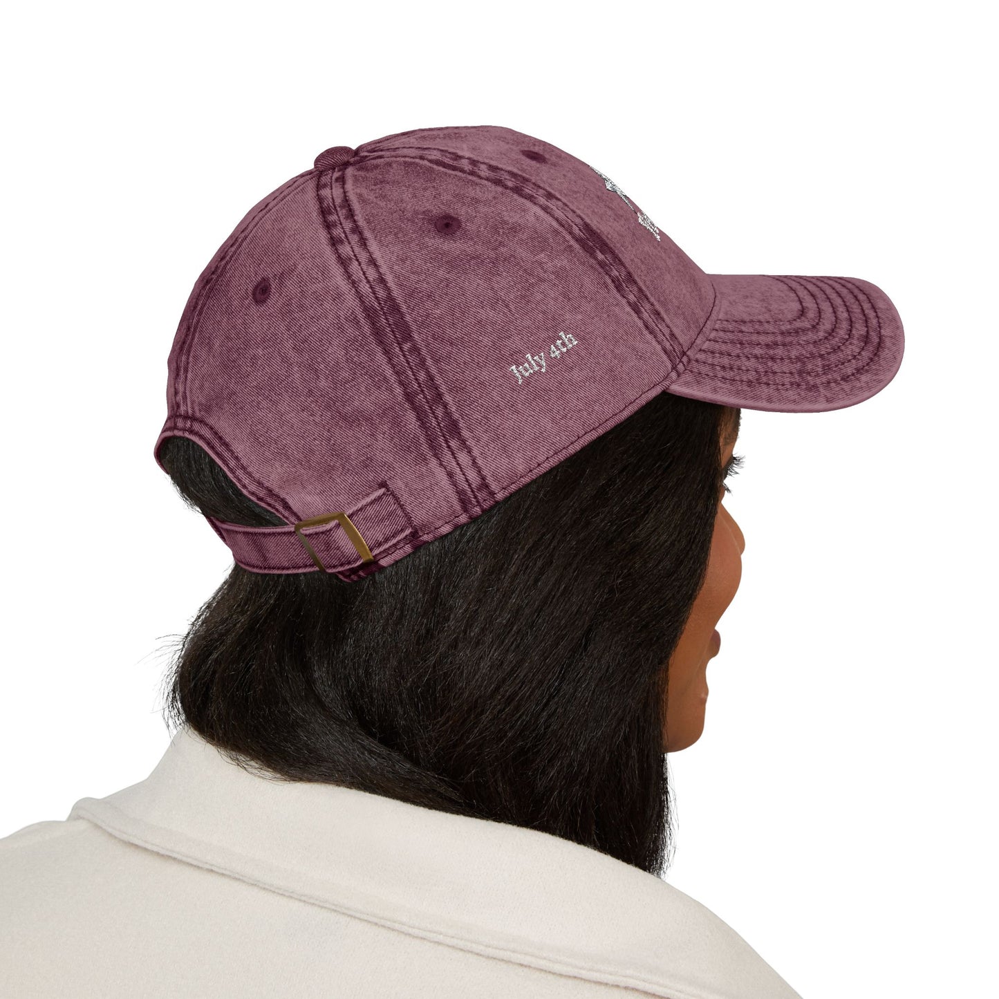 250 Years of History 1776-2026  Embroidered Vintage Hat