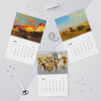 American Western Painting 2026 Calendar