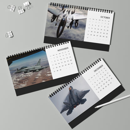 Aircraft Throughout History 2027 Desktop Calendar