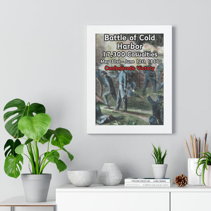 Battle of Cold Harbor Framed Poster