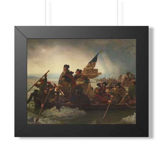 Washington Crossing the Delaware Framed Print | Emanuel Leutze, 1851