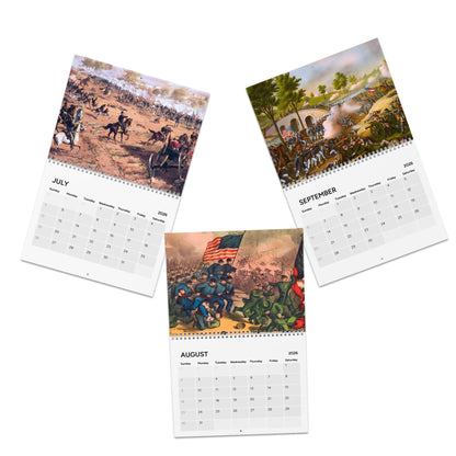 Civil War 2026 (Grid Style) Calendar