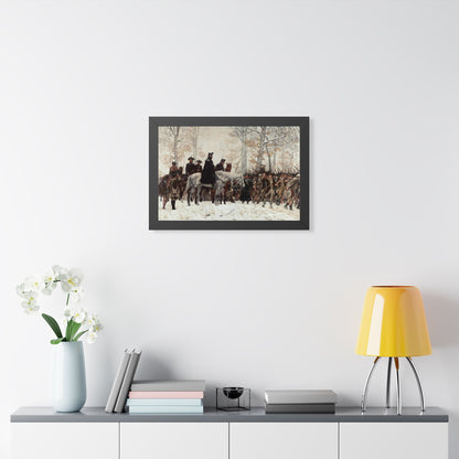The March to Valley Forge Framed Print | William B. T. Trego, 1883