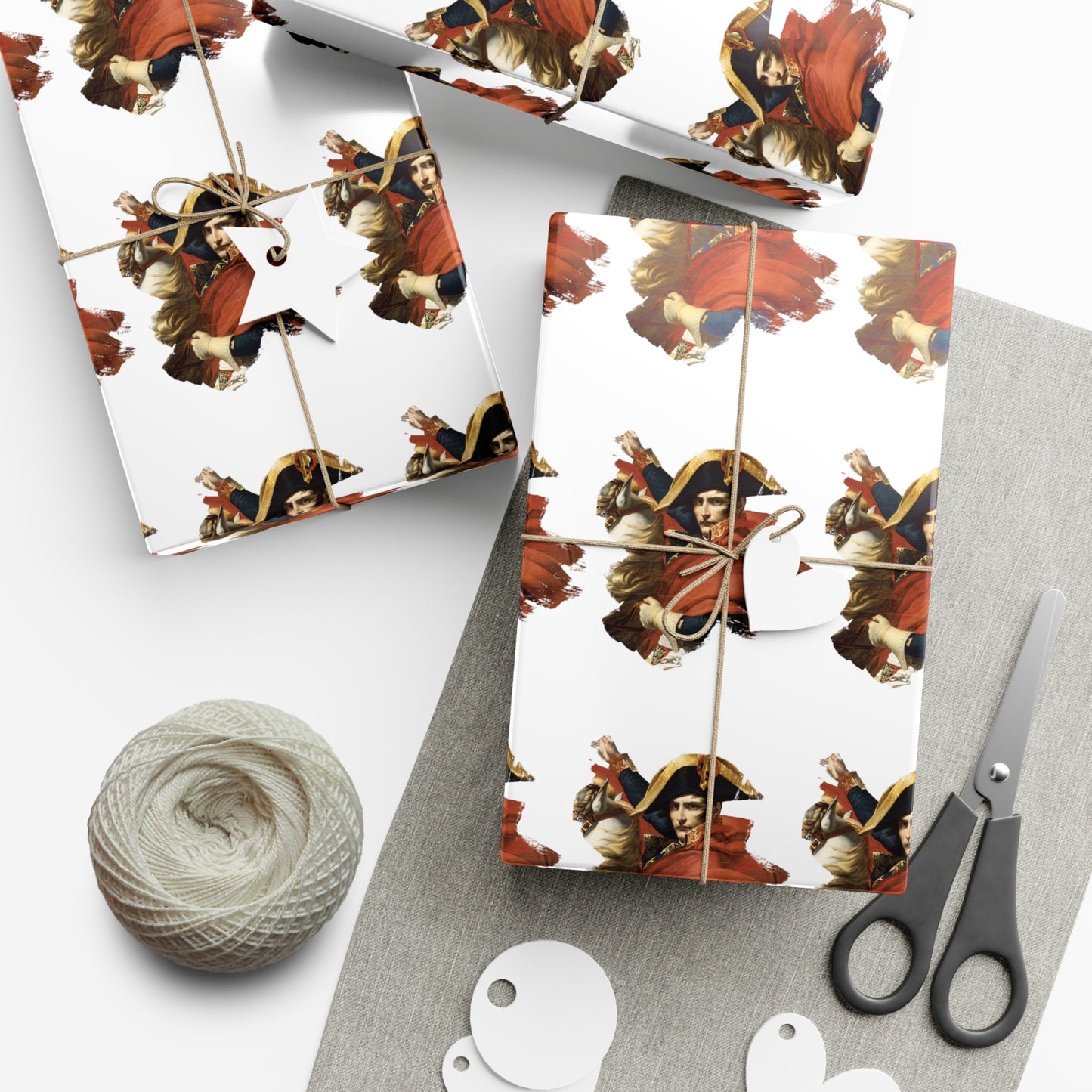 Historical Napoleon Gift Wrap Papers - Elegant Wrapping for All Occasions