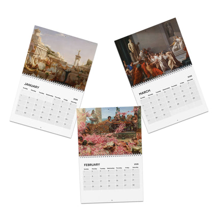 Roman History 2026 (Grid Style) Calendar