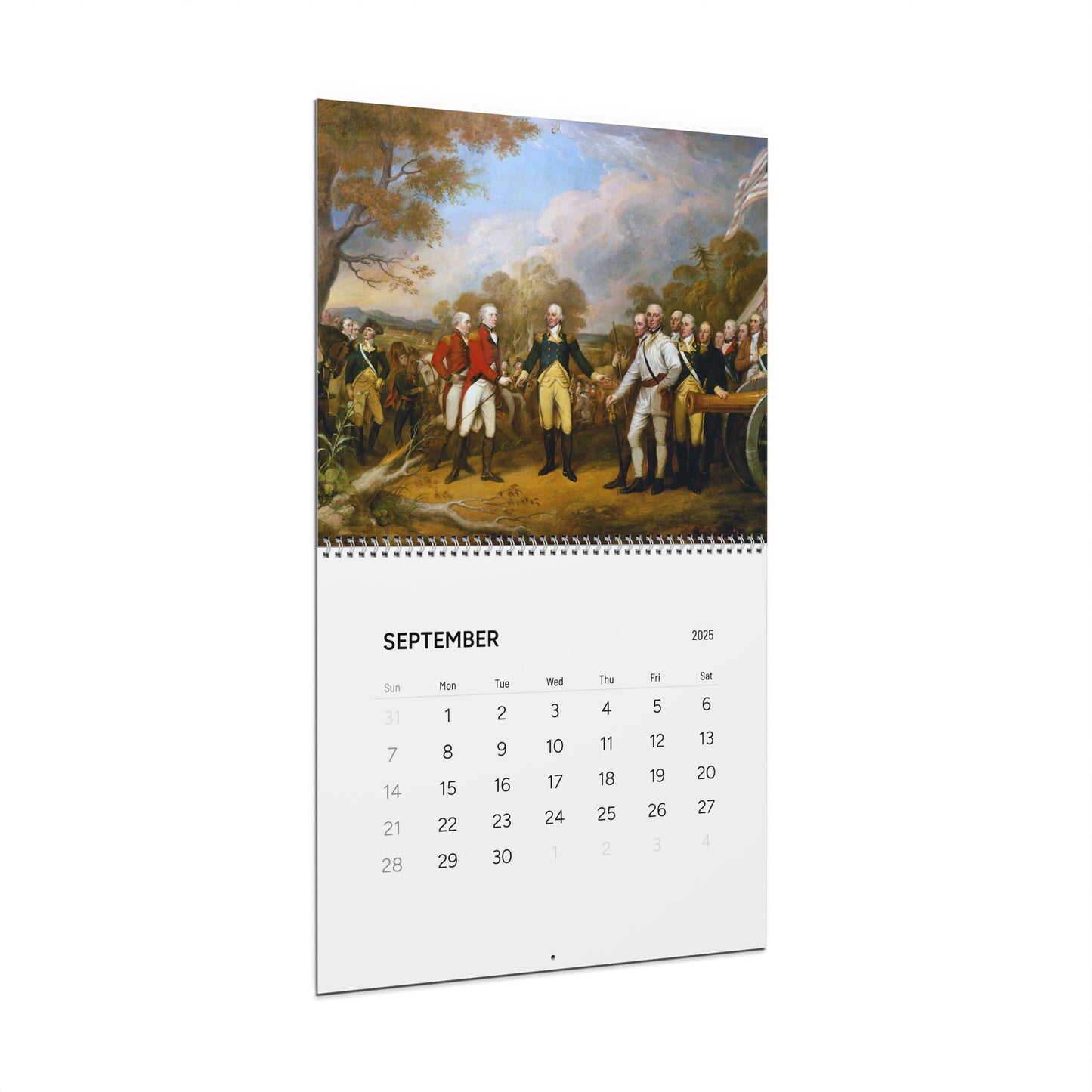 Revolutionary War 2025 Calendar