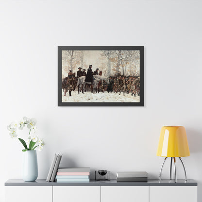 The March to Valley Forge Framed Print | William B. T. Trego, 1883