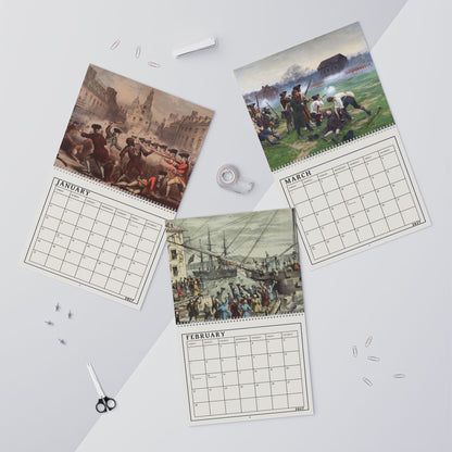 Revolutionary War 2027 Wall Calendar