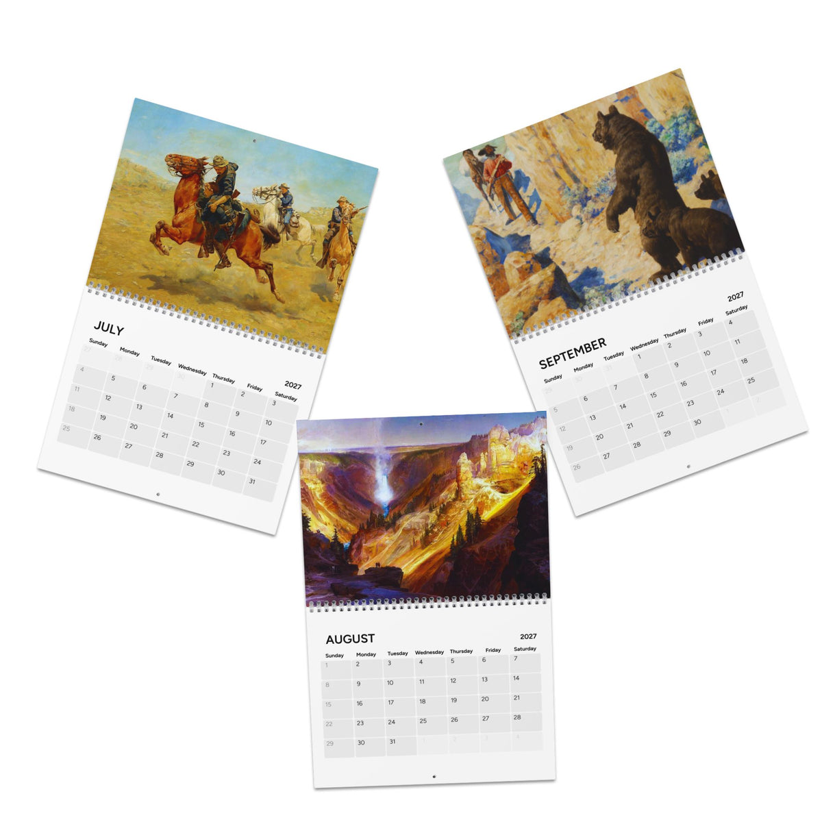 American Western 2027 Calendar
