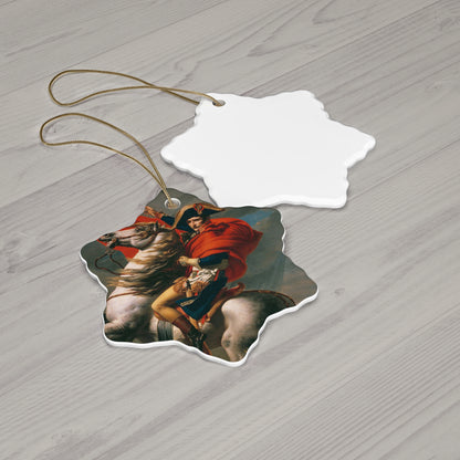 Napoleon Bonaparte Crossing the Alps Ornament