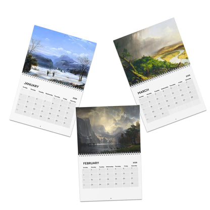 2026 American Landscape (Grid Style) Calendar