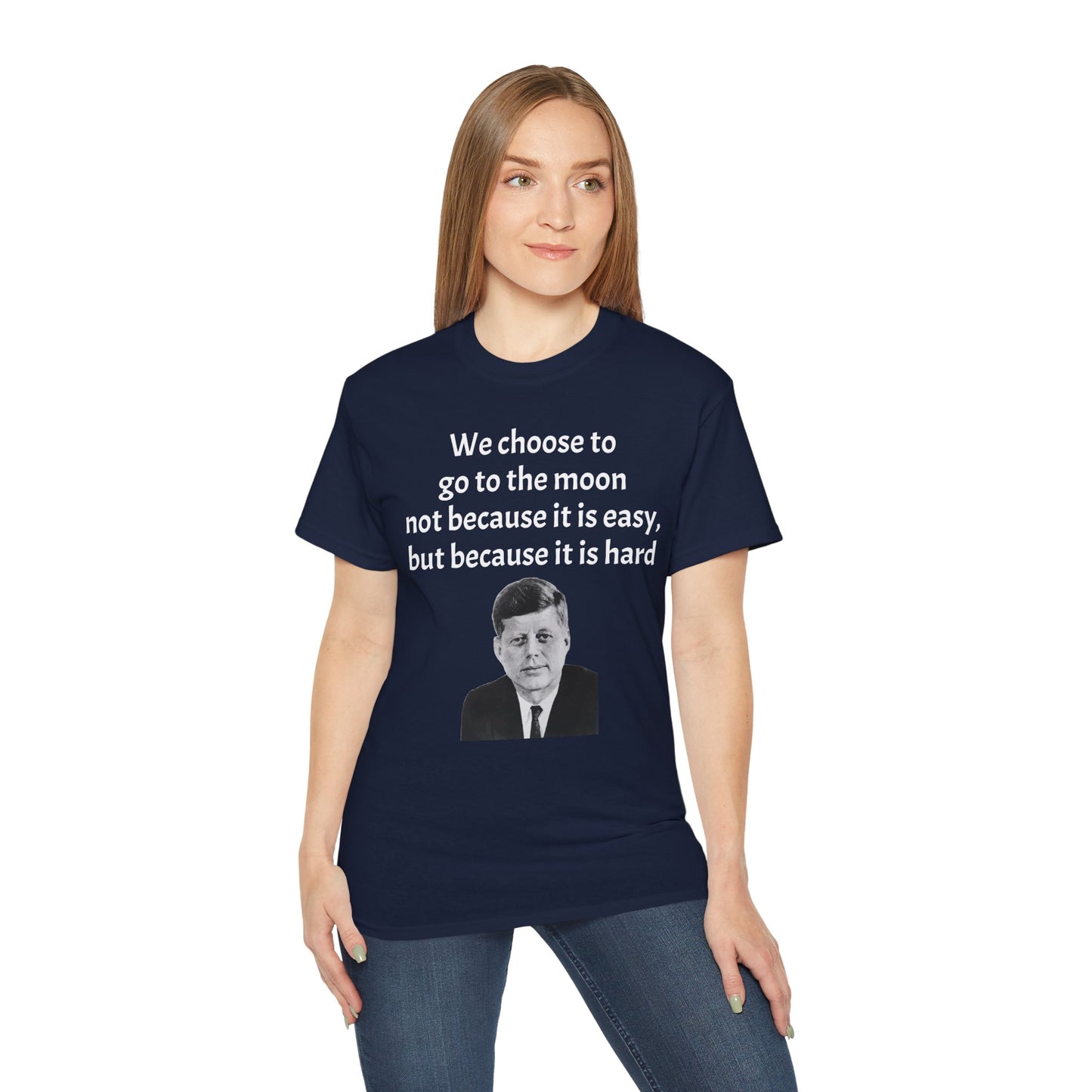 John F. Kennedy Moon Landing Quote Shirt