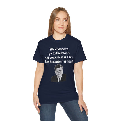 John F. Kennedy Moon Landing Quote Shirt