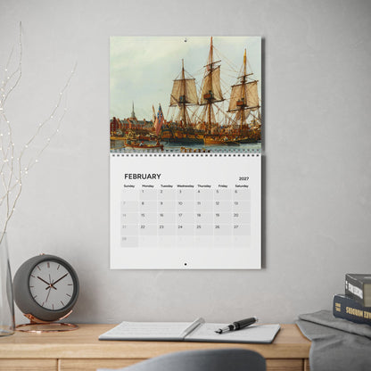 400 Years of American Ships 2027 Calendar