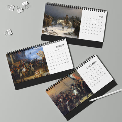 Chronological Napoleon Bonaparte 2026 Desktop Calendar