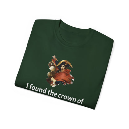 Napoleon Bonaparte Crown of France Quote T-Shirt