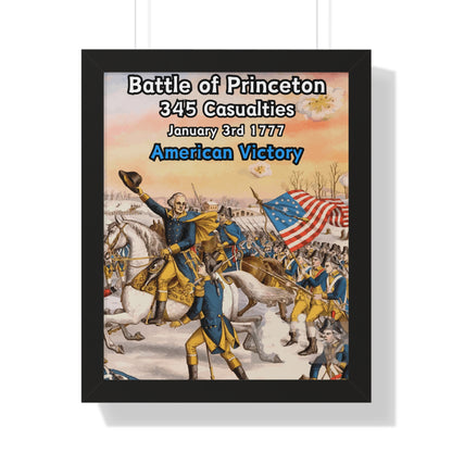 Battle of Princeton Framed Poster