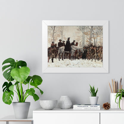 The March to Valley Forge Framed Print | William B. T. Trego, 1883