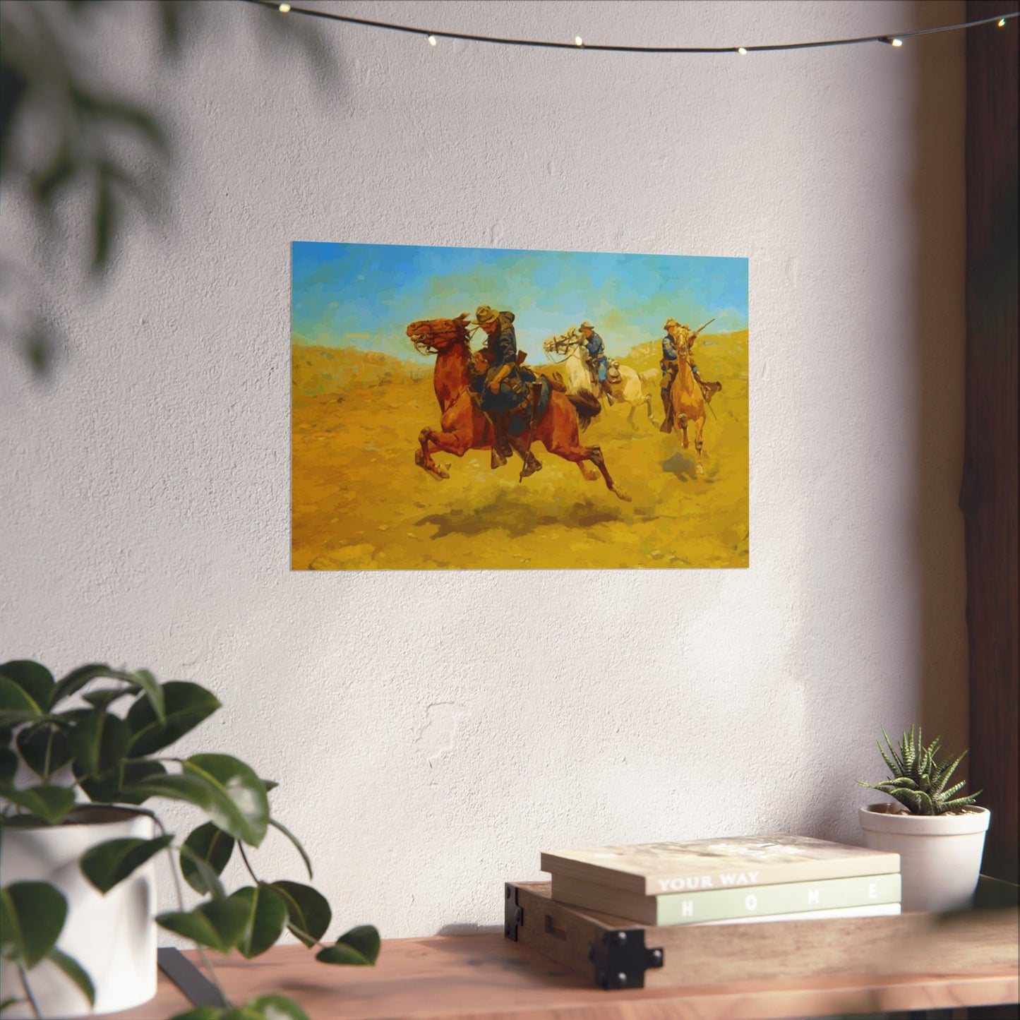 "My Bunkie" Matte Painting Poster