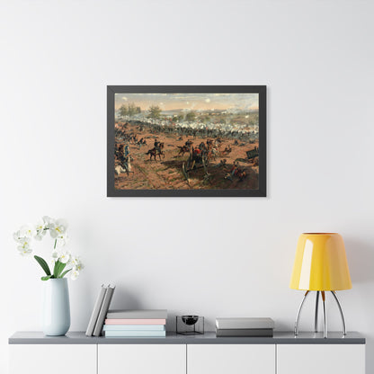 Battle of Gettysburg Framed Print | Thure de Thulstrup, 1887