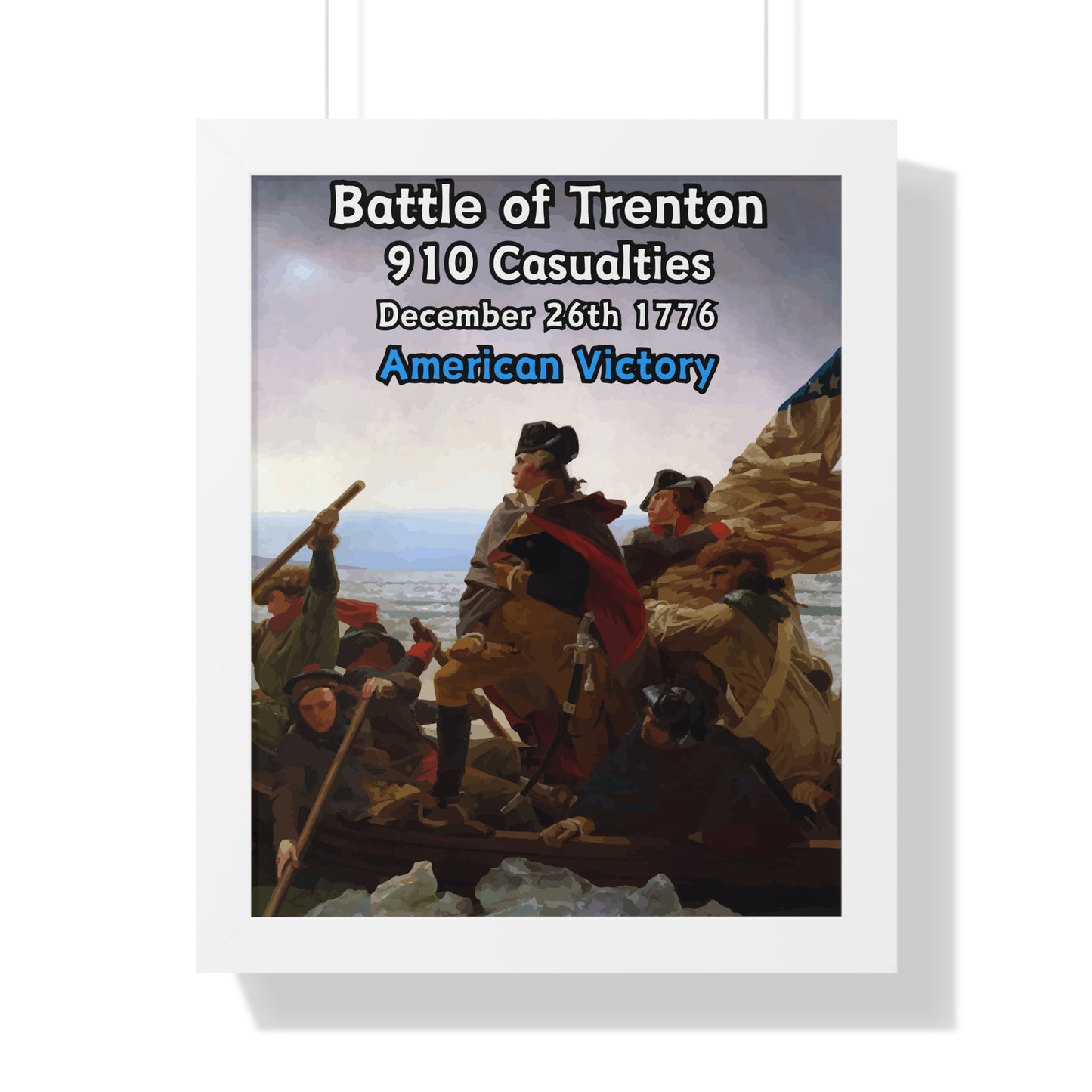 Battle of Trenton Framed Poster