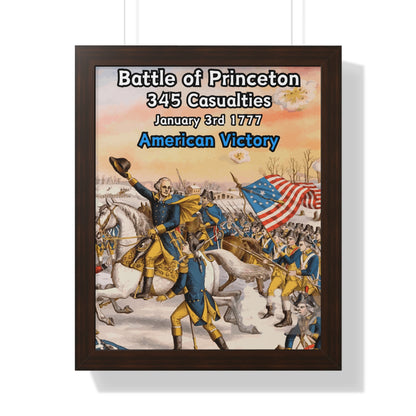 Battle of Princeton Framed Poster