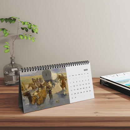 American Western 2027 Desktop Calendar
