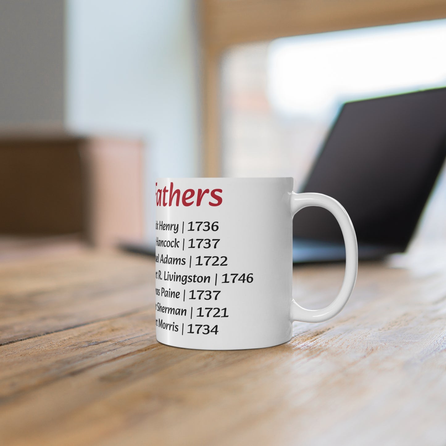 Founding Fathers History Mug