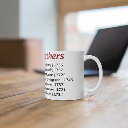 Founding Fathers History Mug
