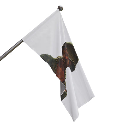 Thousand Yard Stare Soldier Flag