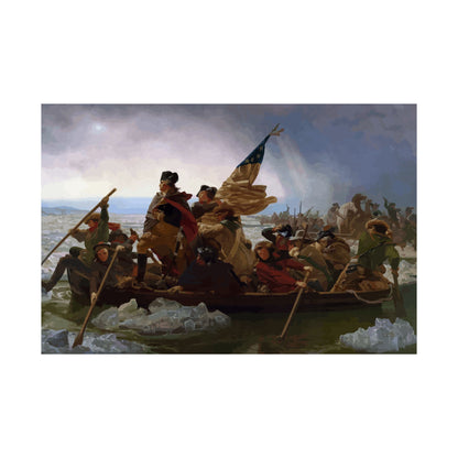 George Washington Crossing the Delaware Matte Poster