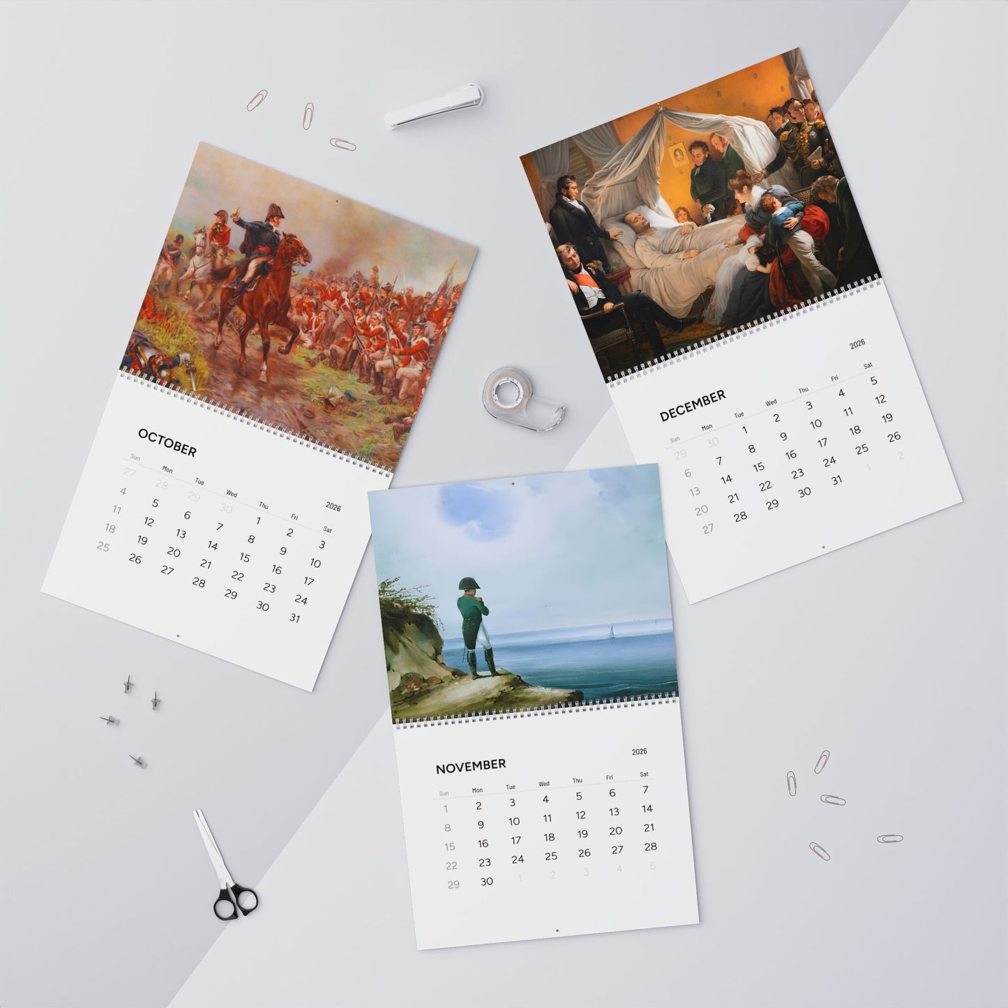 Life of Napoleon Bonaparte 2026 Calendar