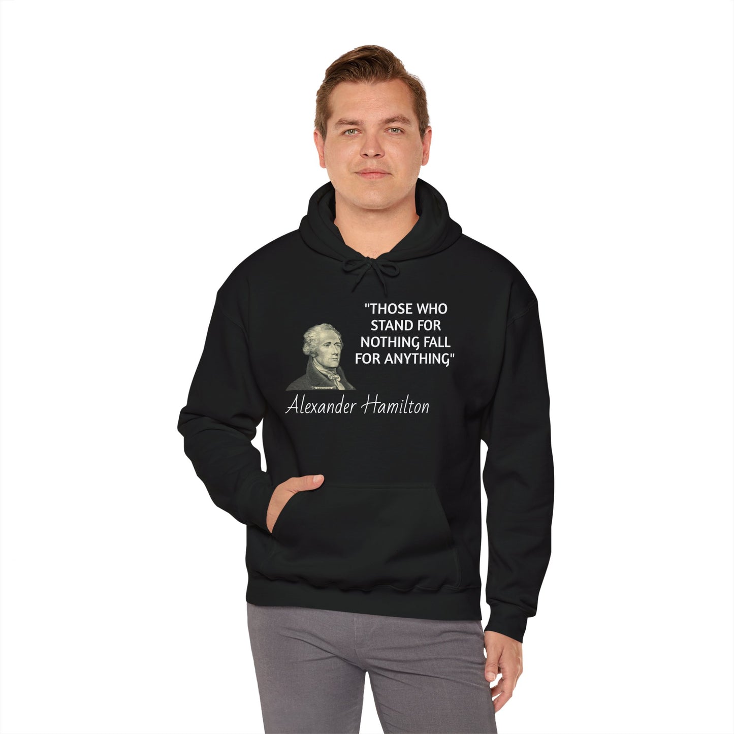 Alexander Hamilton Quote Hoodie