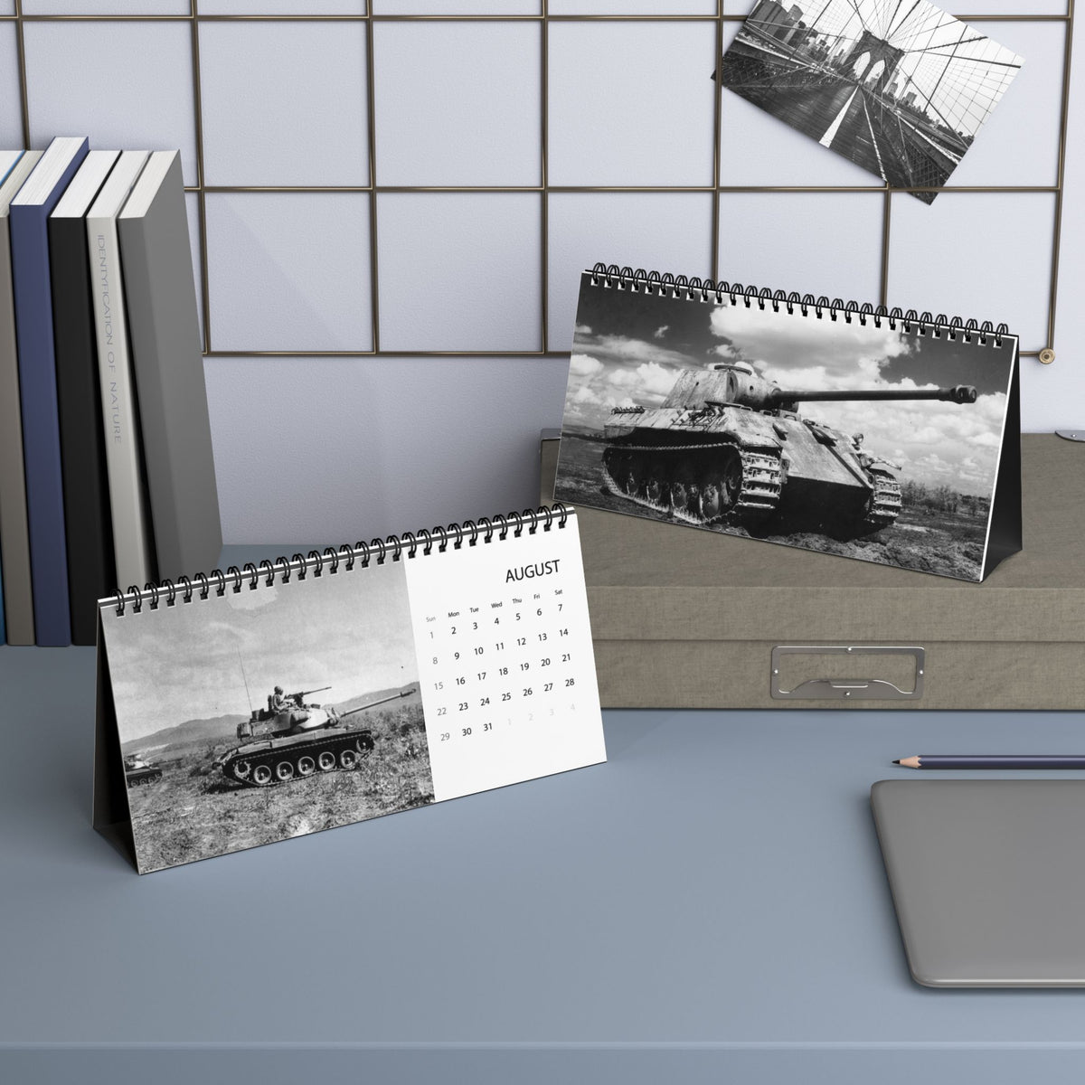 Tanks Throughout History 2027 Desktop Calendar