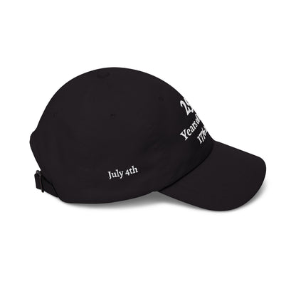 250 Years of History 1776–2026 Embroidered Hat