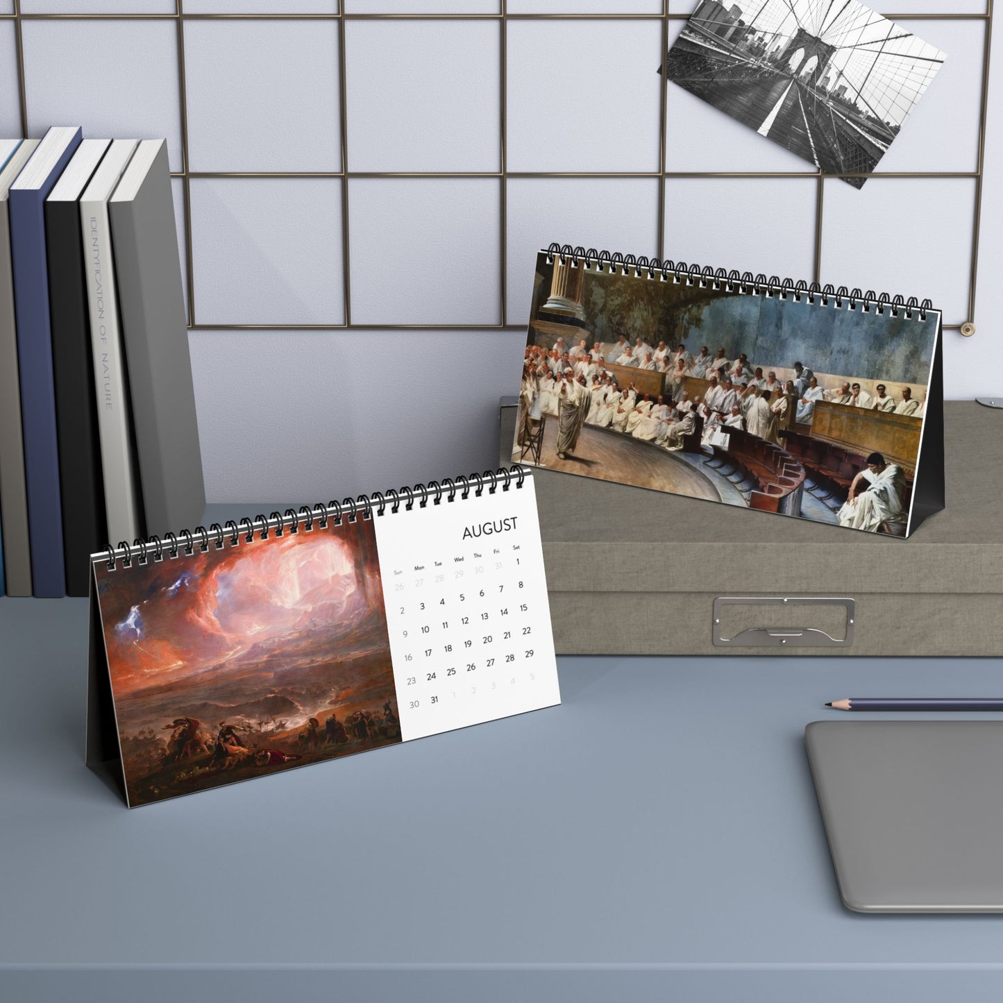 Roman History 2026 Desktop Calendar