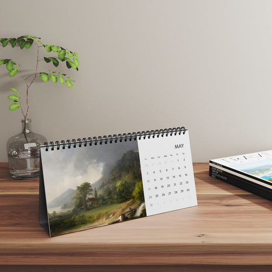 2026 American Landscape Desktop Calendar