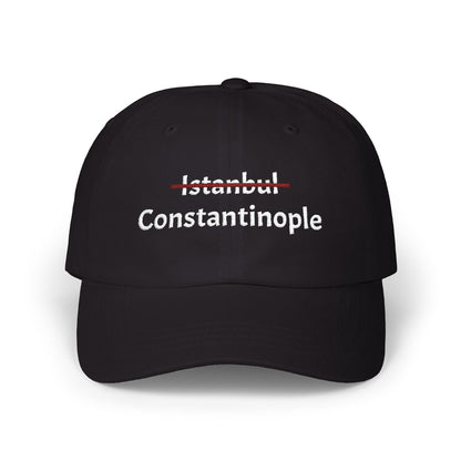 Constantinople not Istanbul Embroidered Hat