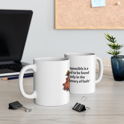 Napoleon Bonaparte Quote Mug