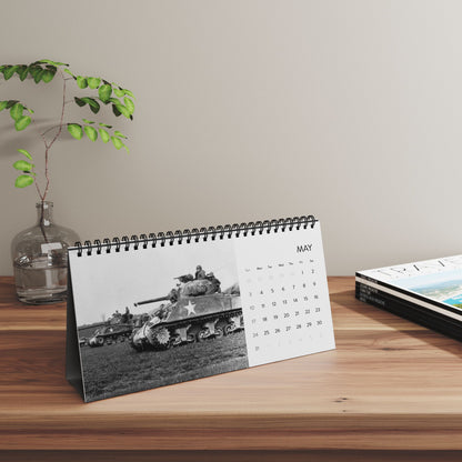 Tanks Throughout History 2026 Desktop Calendar