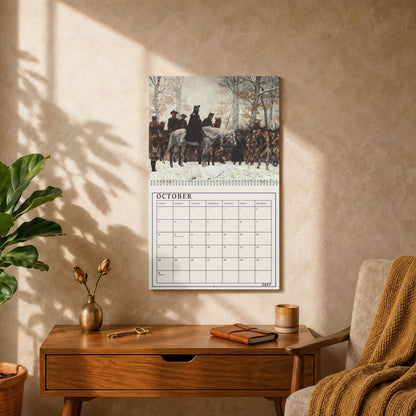 Revolutionary War 2027 Wall Calendar