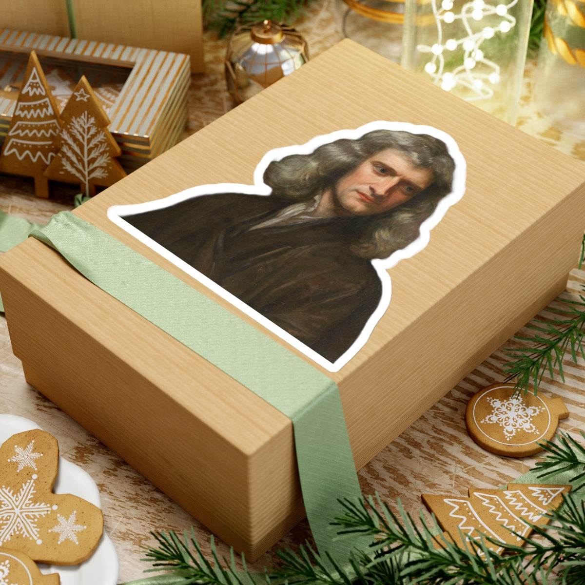 Isaac Newton Sticker