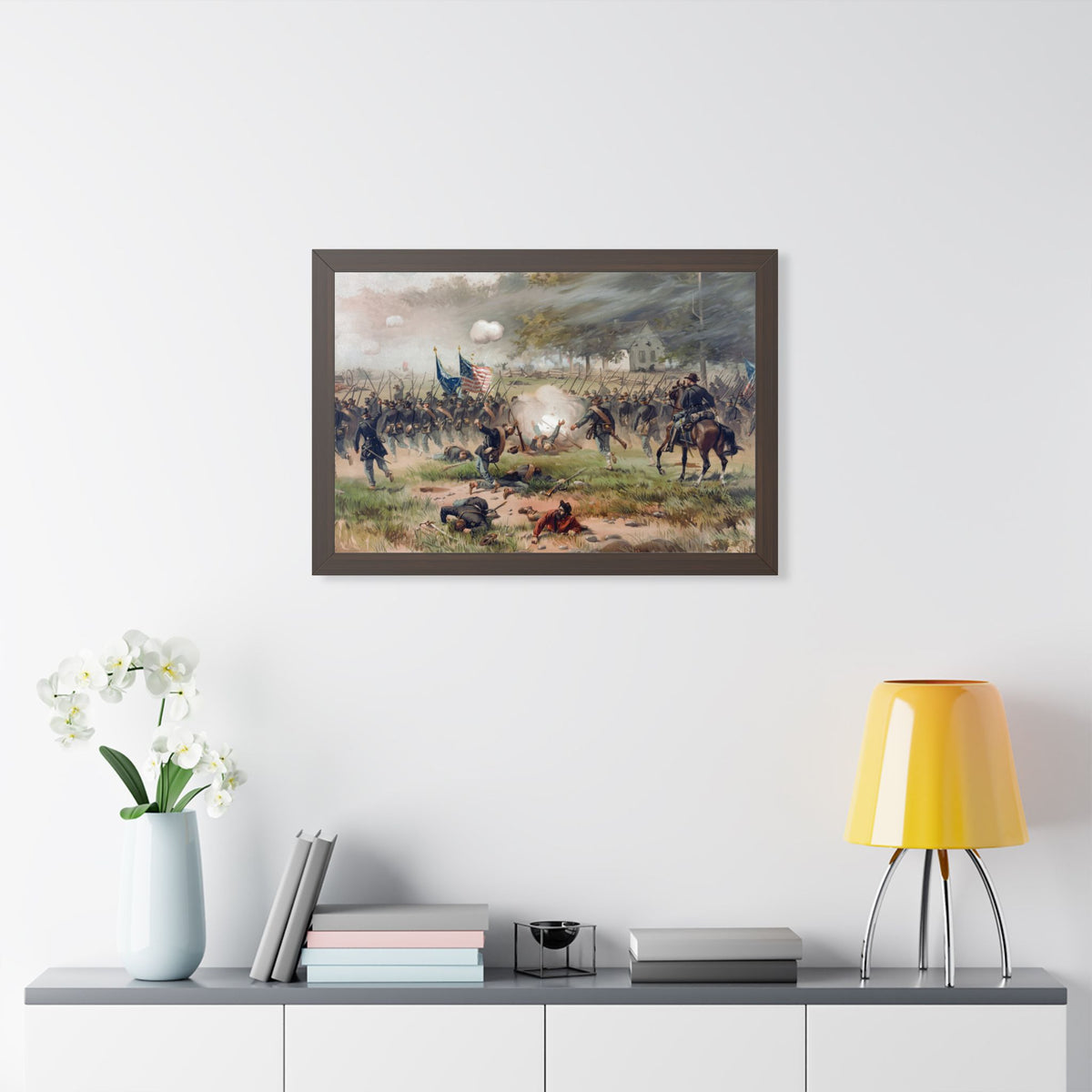 Battle of Antietam Framed Print | Thure de Thulstrup, 1887