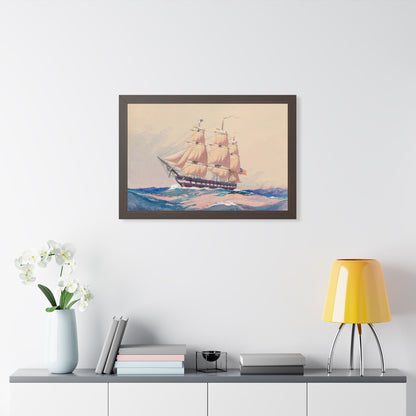 USS Philadelphia Framed Print | Worden Wood