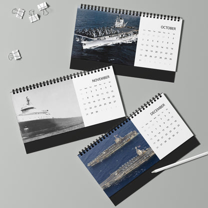 400 Years of American Ships 2027 Desktop Calendar