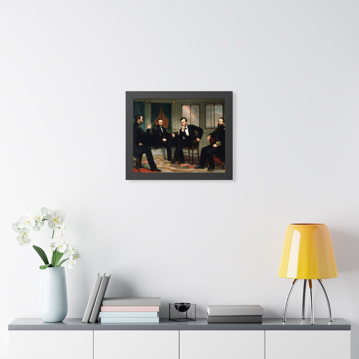 The Peacemakers Framed Print | George P. A. Healy, 1868