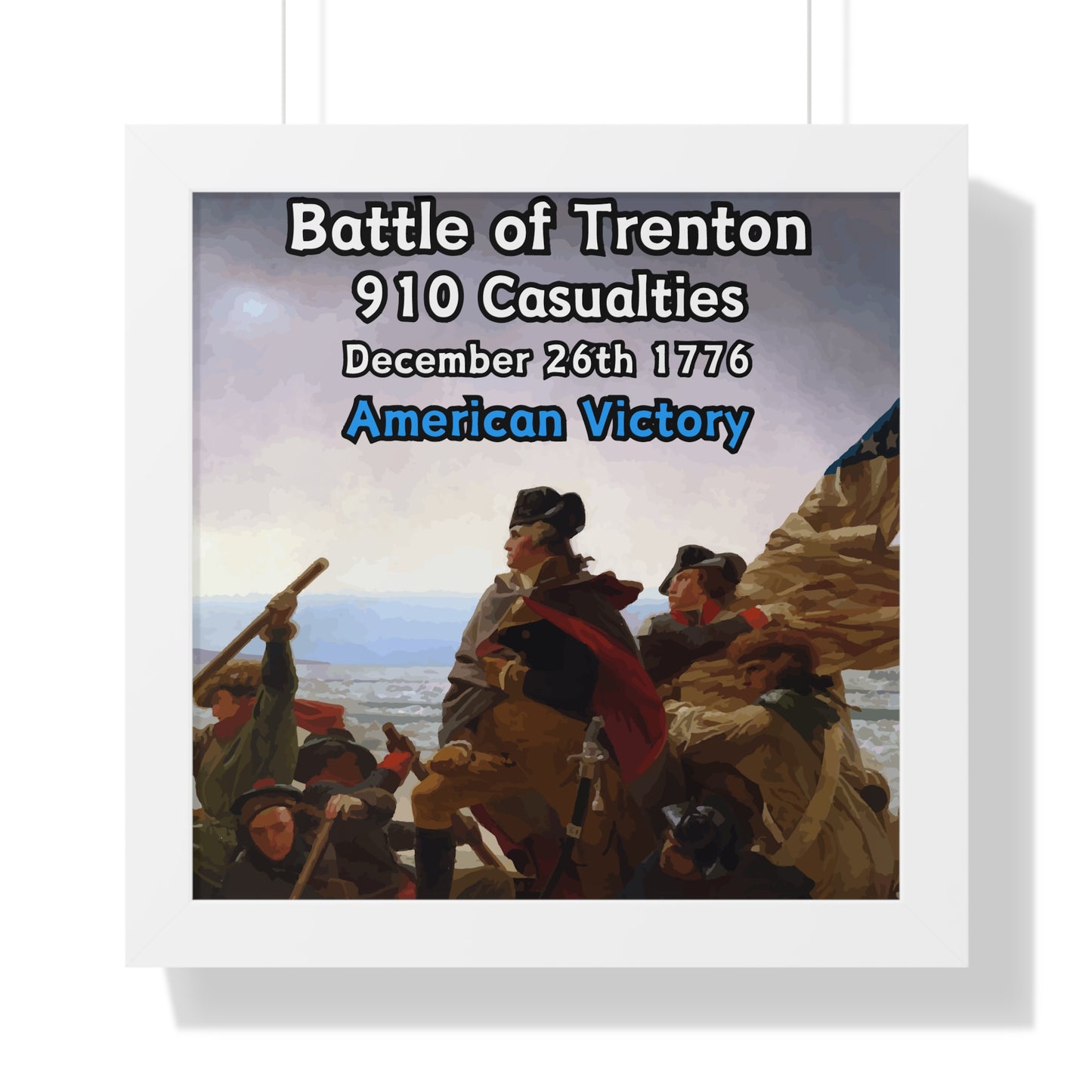 Battle of Trenton Framed Poster