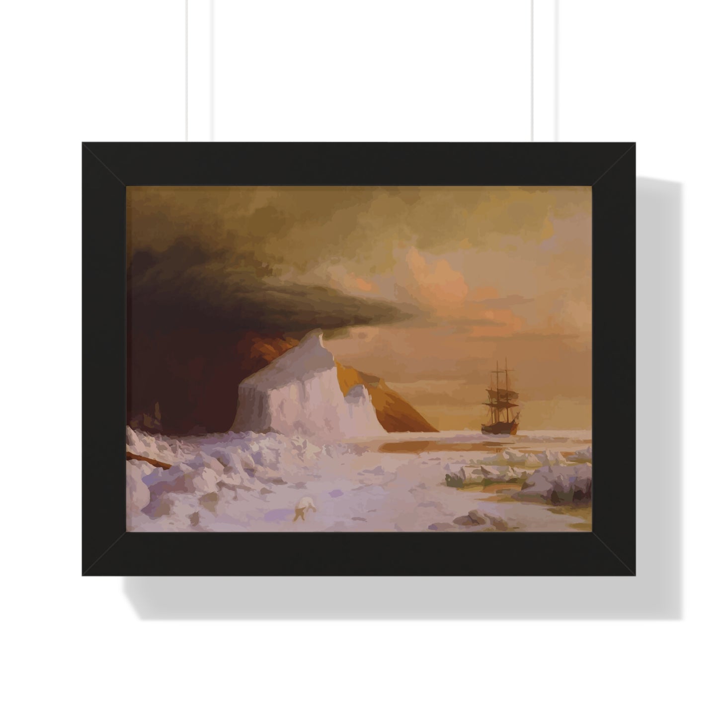 Arctic Summer Framed Painting Poster